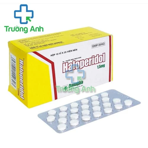 Haloperidol 1,5mg Danapha (250 viên) - Thuốc điều trị loạn thần