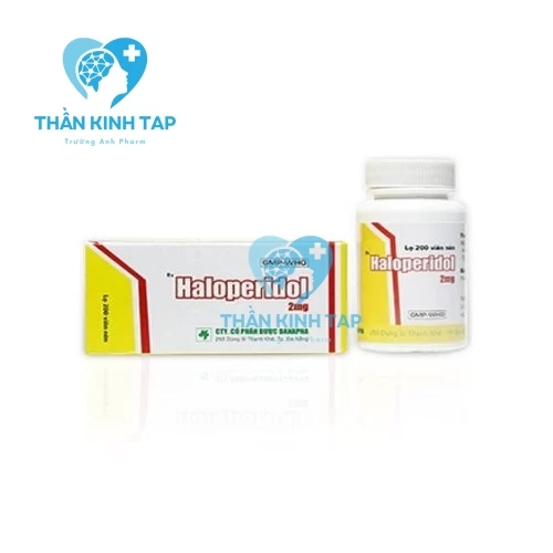 Haloperidol 2mg Danapha (200 viên) - Thuốc điều trị loạn thần mãn tính