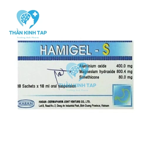 Hamigel-S - Hỗn dịch uống điều trị rối loạn tiêu hoá 