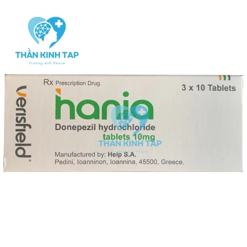 Hania 10mg Verisfield - Thuốc điều trị suy giảm trí nhớ Alzheimer