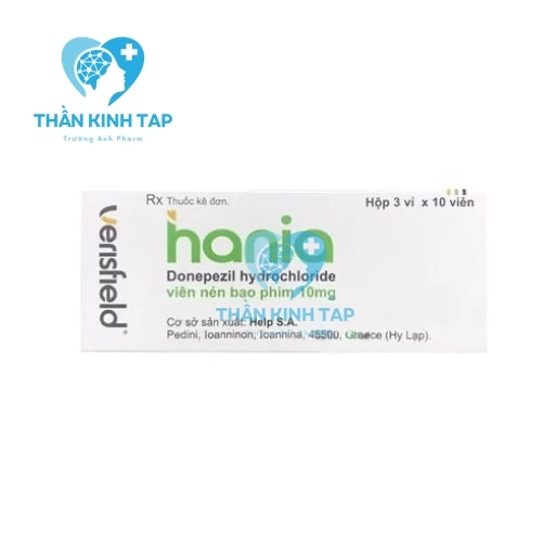 Hania 10mg Verisfield - Thuốc điều trị suy giảm trí nhớ Alzheimer