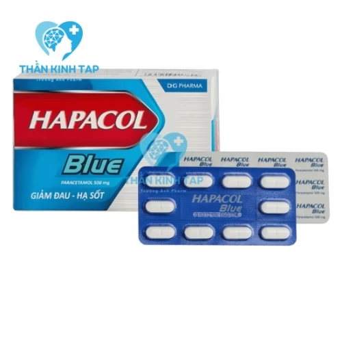 Hapacol Blue - Thuốc giảm đau, hạ sốt của Dược Hậu Giang