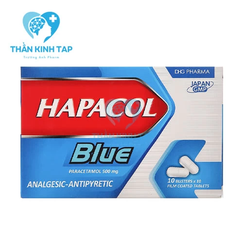 Hapacol Blue - Thuốc giảm đau, hạ sốt của Dược Hậu Giang