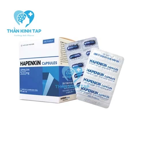 Hapenxin Capsules - Thuốc điều trị nhiễm khuẩn da, mô mềm