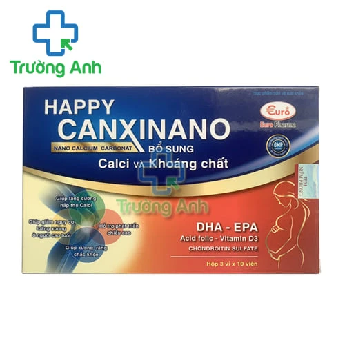 Happy Canxinano - Giúp bổ sung calci và khoáng chất cho cơ thể