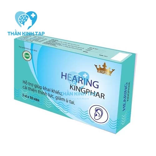 Hearing Kingphar - Giúp cải thiện thính lực, giảm ù tai