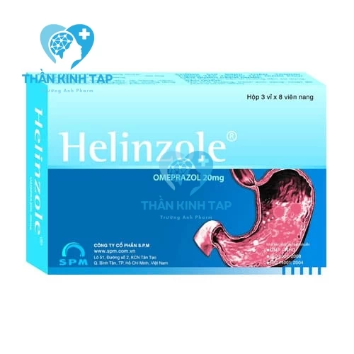 Helinzole - Thuốc điều trị viêm loét dạ dày, tá tràng