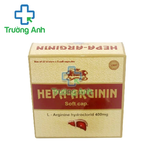 Hepa - Arginin - Thuốc điều trị các rối loạn chức năng gan