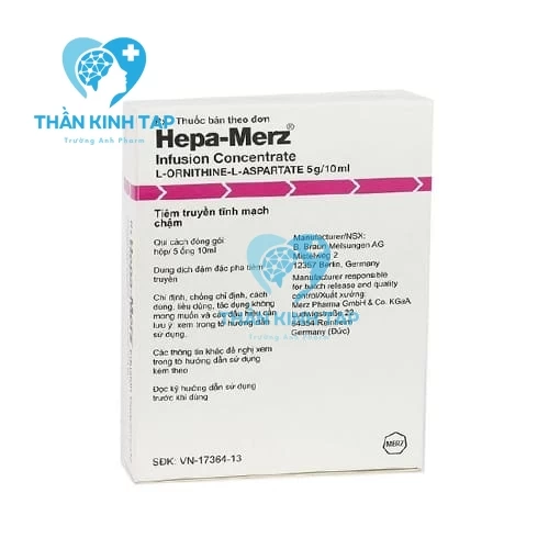 Hepa-Merz - Thuốc điều trị các bệnh lý về gan