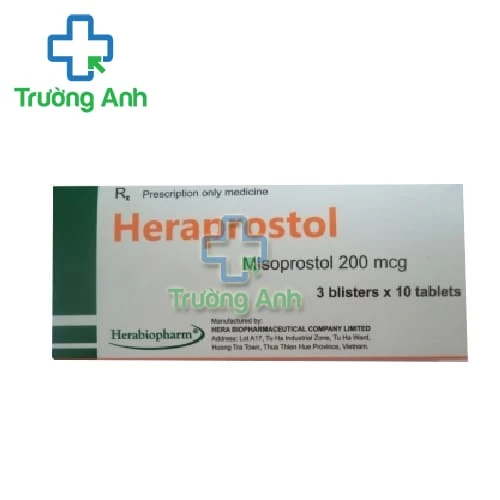 Heraprostol 200mcg - Thuốc ngăn chặn loét dạ dày và tá tràng