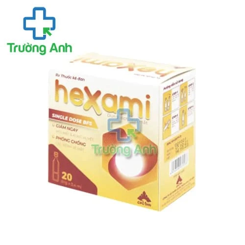 Hexami - Thuốc giảm nhức, mờ mắt hiệu quả của CPC1 