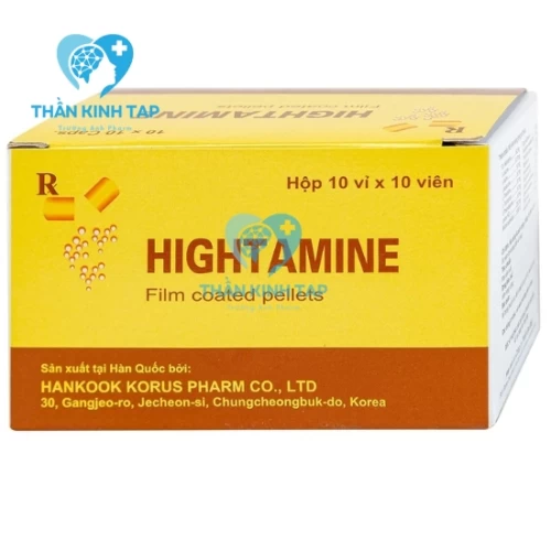 Hightamine - Thuốc bổ sung các vitamin và các acid amin