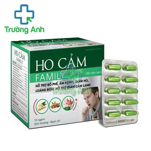 Ho cảm Family - Hỗ trợ bổ phế, giảm ho, ấm họng