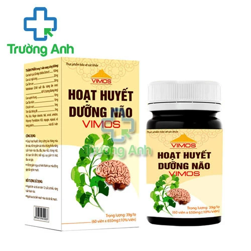 Hoạt Huyết Dưỡng Não Vimos - Giúp tăng cường lưu thông máu não