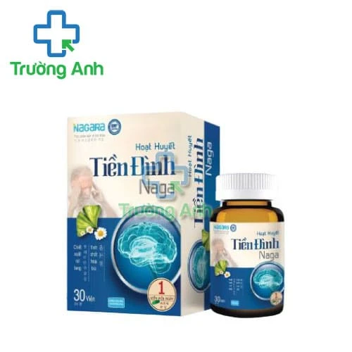 Hoạt Huyết Tiền Đình Naga - Hỗ trợ hoạt huyết tăng cường tuần hoàn não, chứng suy giảm trí nhớ