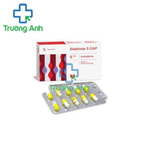 Stadovas 5 CAP - Thuốc điều trị cao huyết áp, đau thắt ngực