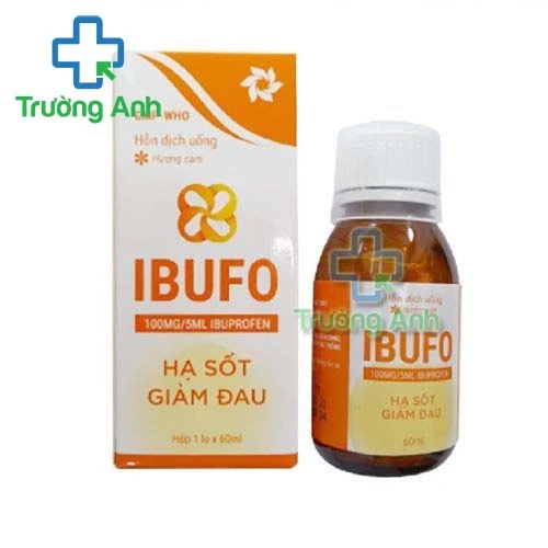 Ibufo - Thuốc giảm đau hạt sốt cho trẻ em rất hiệu quả