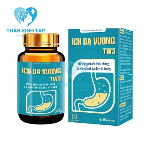 Ích Dạ Vương TW3 - Hỗ trợ điều trị các triệu chứng viêm loét dạ dày