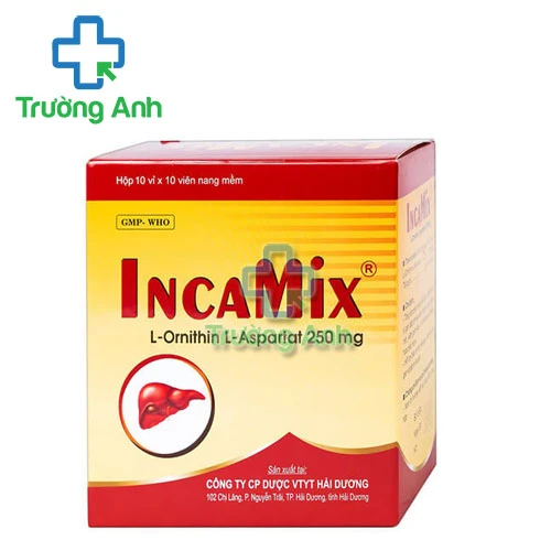 Incamix - Thuốc điều trị chứng tăng amoniac huyết 