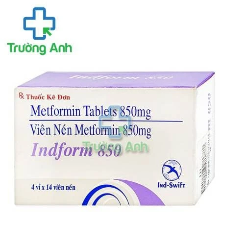 Indform 850 - Thuốc điều trị bệnh đái tháo đường type 2