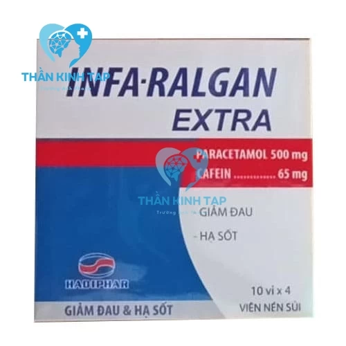 Infa-Ralgan Extra - Thuốc giảm đau hạ sốt mức độ nhẹ