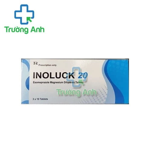 Inoluck 20 - Điều trị viêm loét dạ dày, trào ngược thực quản