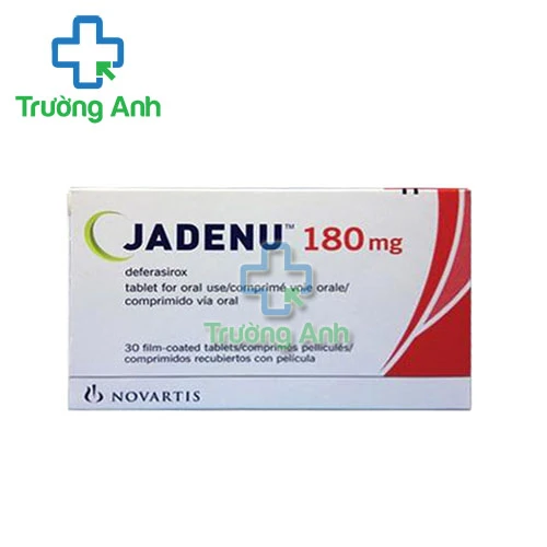 Jadenu 180mg - Thuốc điều trị trị thừa và quá tải sắt mạn tính