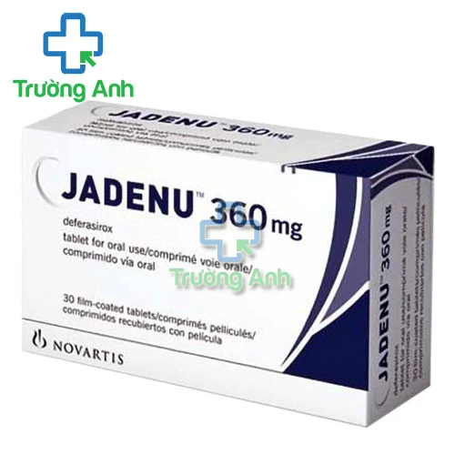 Jadenu 360mg - Thuốc điều trị quá tải sắt của Thuỵ Sĩ
