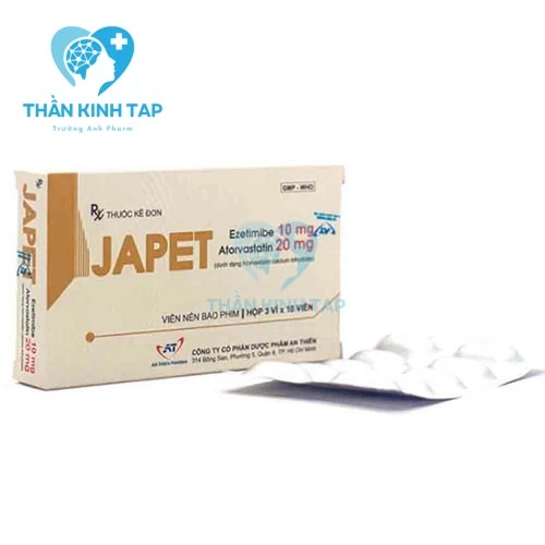 Japet - Thuốc giúp hạ mỡ máu hiệu quả