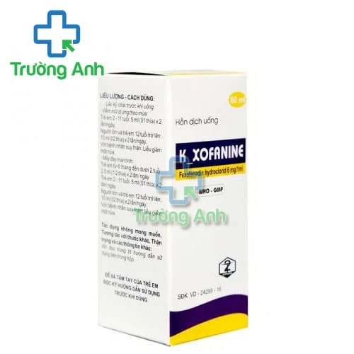 K - Xofanine - Thuốc điều trị viêm mũi dị ứng, mày đay Dopharma