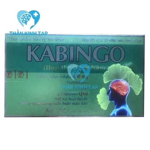 Kabingo Khapharco - Hỗ trợ hoạt huyết, tăng cường tuần hoàn máu não