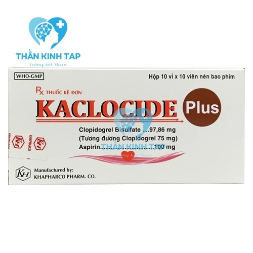 Kaclocide plus - Phòng ngừa các biến cố xơ vữa huyết khối