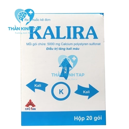 Kalira - Thuốc điều trị hội chứng tăng Kali máu do suy thận