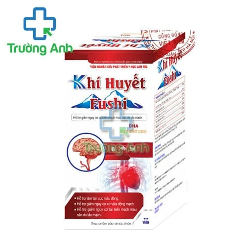 Khí huyết Fushi Dolexphar - Hỗ trợ giảm nguy cơ xơ vữa động mạch, làm tan cục máu đông