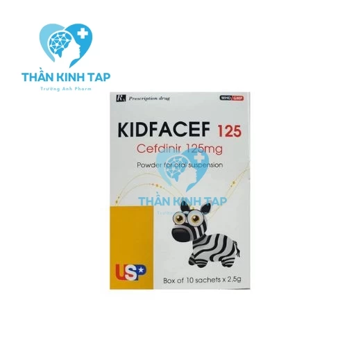 Kidfacef 125 - Thuốc điều trị nhiễm khuẩn