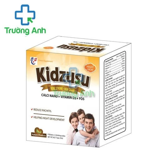 Kidzusu - Hỗ trợ bổ sung canxi và khoáng chất