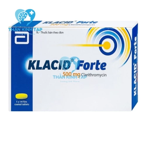 Klacid Forte - Thuốc điều trị nhiễm khuẩn hô hấp