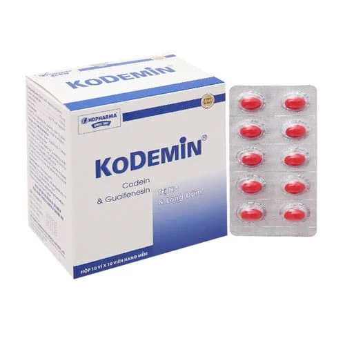 Kodemin - Codein phosphat + Guaifenesin HD Pharma