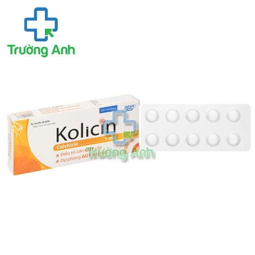 Kolicin - Thuốc phòng và trị bệnh gout hiệu quả