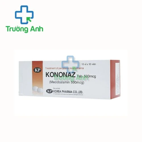 Kononaz 500mcg Korea Pharm - Thuốc điều trị các bệnh lý thần kinh ngoại biên