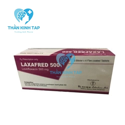 Laxafred 500 - Thuốc điều trị viêm, nhiễm khuẩn hiệu quả