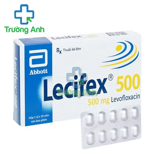 Lecifex 500 - Thuốc điều trị nhiễm trùng từ nhẹ đến trung bình