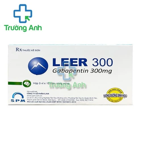 Leer 300 SPM - Thuốc điều trị động kinh, đau dây thần kinh