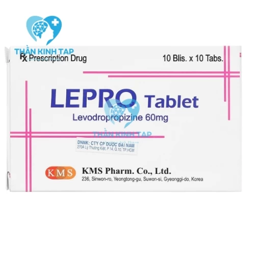 Lepro tab - Thuốc điều trị ho, viêm phế quản Hàn Quốc