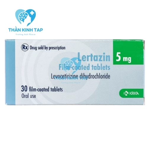 Lertazin 5mg - Thuốc điều trị dị ứng do Histamin