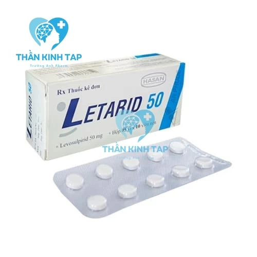 Letarid 50 Hasan - Thuốc điều trị tâm thần phân liệt 