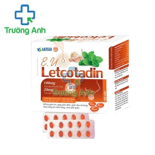 Letcotadin - Hỗ trợ giảm đau rát họng, giảm đờm hiệu quả