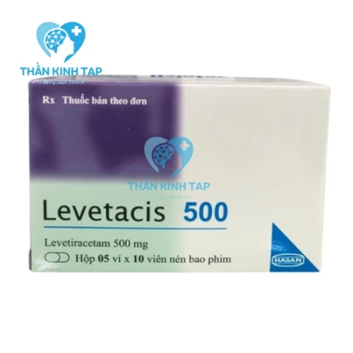 Levetacis 500 Hasan - Thuốc điều trị động kinh cục bộ