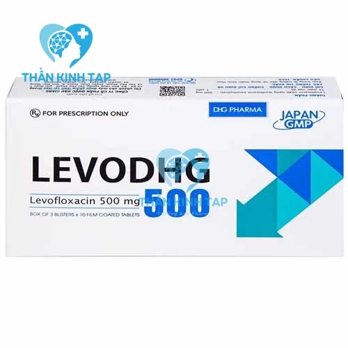 LevoDHG 500 - Thuốc điều trị nhiễm khuẩn dùng đường uống 