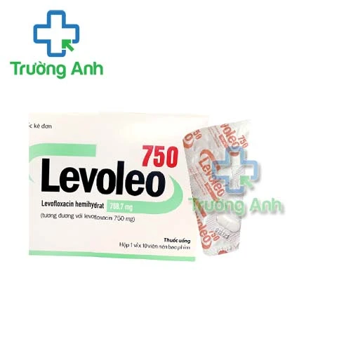 Levoleo 750 - Thuốc điều trị viêm phế quản mạn hiệu quả